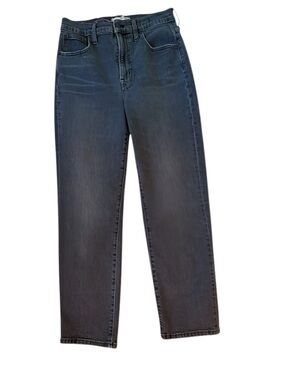 Madewell Perfect Vintage Crop Jeans — Washed Black — Size 27